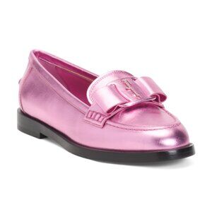 FERRAGAMO Made In Italy Leather Viva Loafers